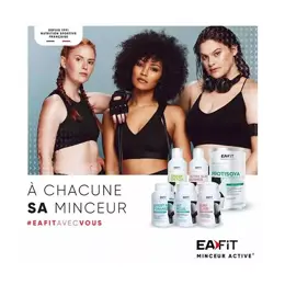 Eafit Protisoya Protéines Végétales saveur Chocolat 320g