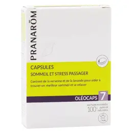 Pranarom Oléocaps 7 Sommeil & Stress passager 30 capsules