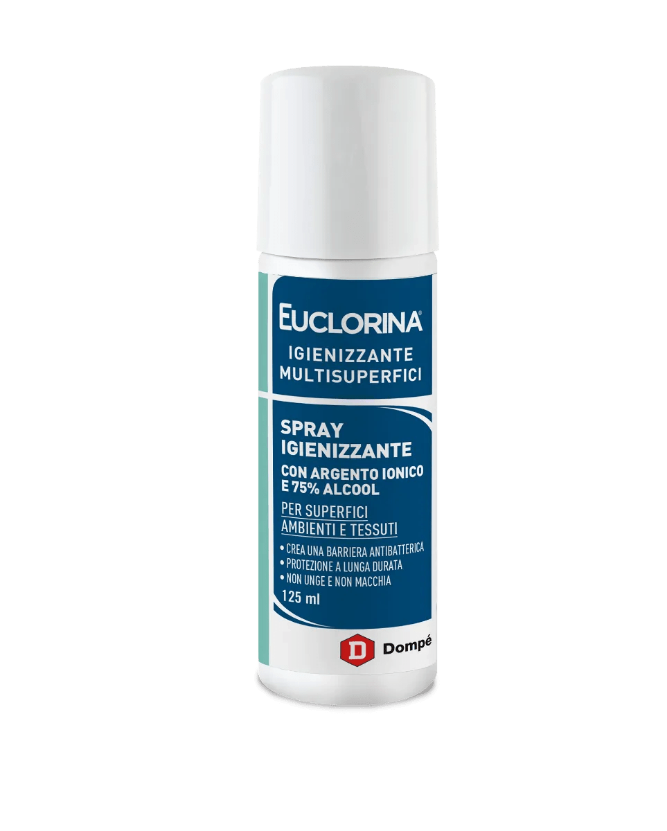 Euclorina Igienizzante Mani Spray Multiuso 125 ml