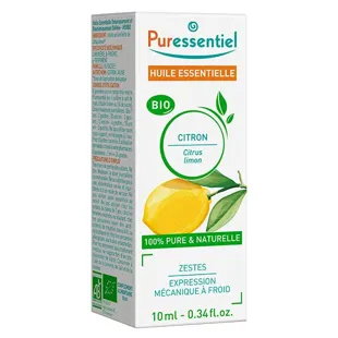Olio essenziale di limone biologico Puressentiel 10 ml