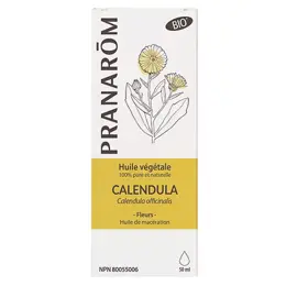 Pranarom Huile Végétale Calendula Bio 50ml