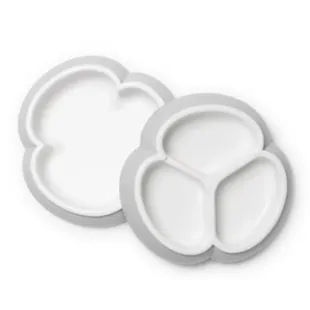 BabyBjörn Pastel Gray Plates 2 units