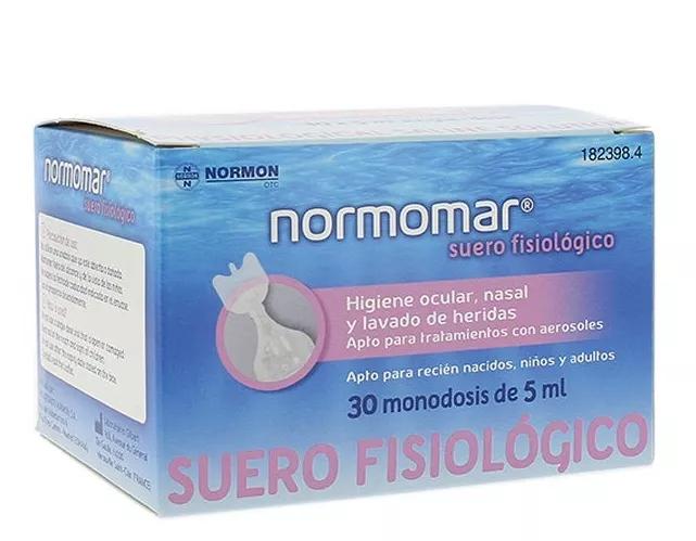 Normon Suero Fisiologico Normomar 30x5 ml Monodosis