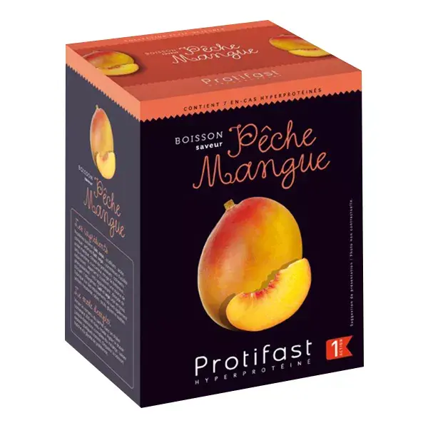 Protifast Peach & Mango Drink 7 Sachets