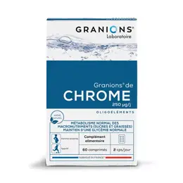 Granions Chrome 60 comprimés à croquer