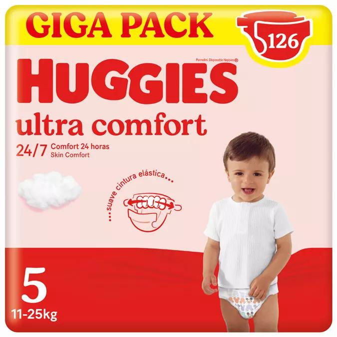 Huggies Fraldas Ultra Comfort Tamanho 5 11-25 kg 126 un