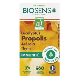 Biosens Immunité Propolis Bio 60 gélules