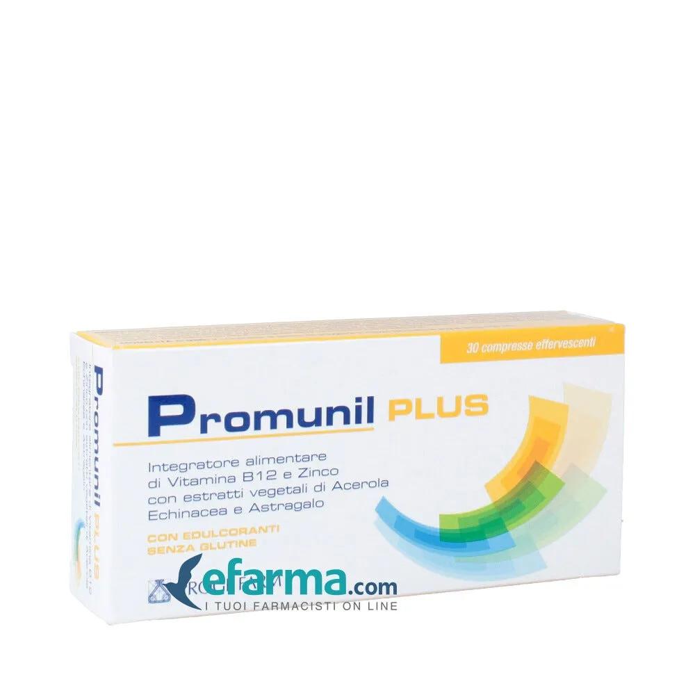 Promunil Plus Integratore Difese Immunitarie 30 Compresse Effervescenti