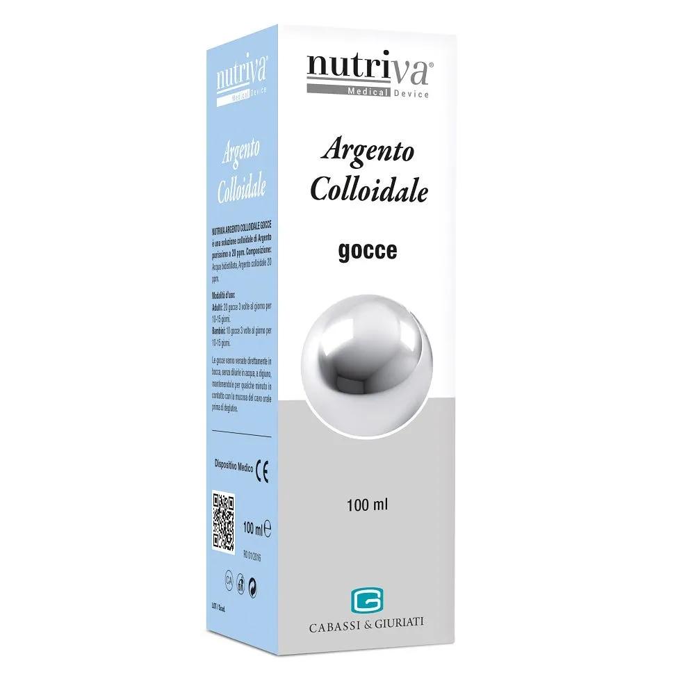 Nutriva Argento Colloidale Gocce Difese Immunitarie 100 ml