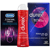 Pack Lubrifiant Durex Saveur et Arôme Fraise + Anneau Vibrant Orgasmic Intense Imp + Préservatifs Mutual Climax