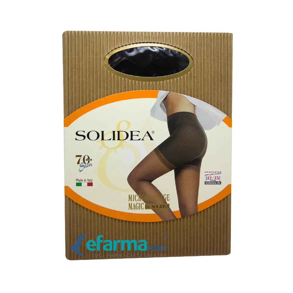 Solidea Magic Sheer 70 DEN Collant Compressivo Anticellulite Colore Nero Taglia 3