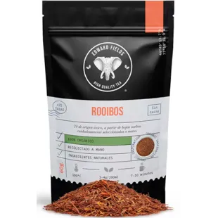 Edward Fields Tea Infusión Rooibos Ecológico Granel 60 gr