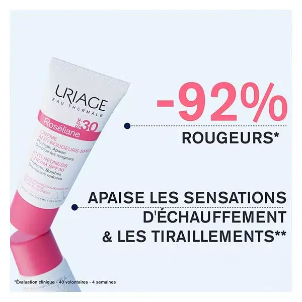 Uriage Roséliane Crème Anti-Rougeurs SPF30 Apaisante 40ml