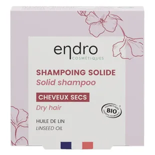 Endro Shampoo Solido per Capelli Secchi 100% Origine Naturale 85 ml