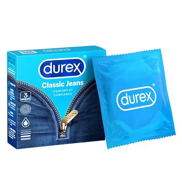 Clásicos Jeans 3 condones Durex