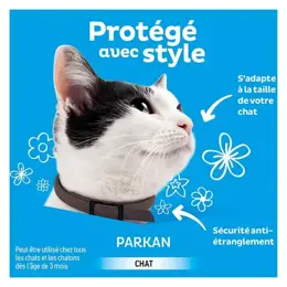 Clément Thekan Parkan Collier Antiparasitaires Chat 38cm