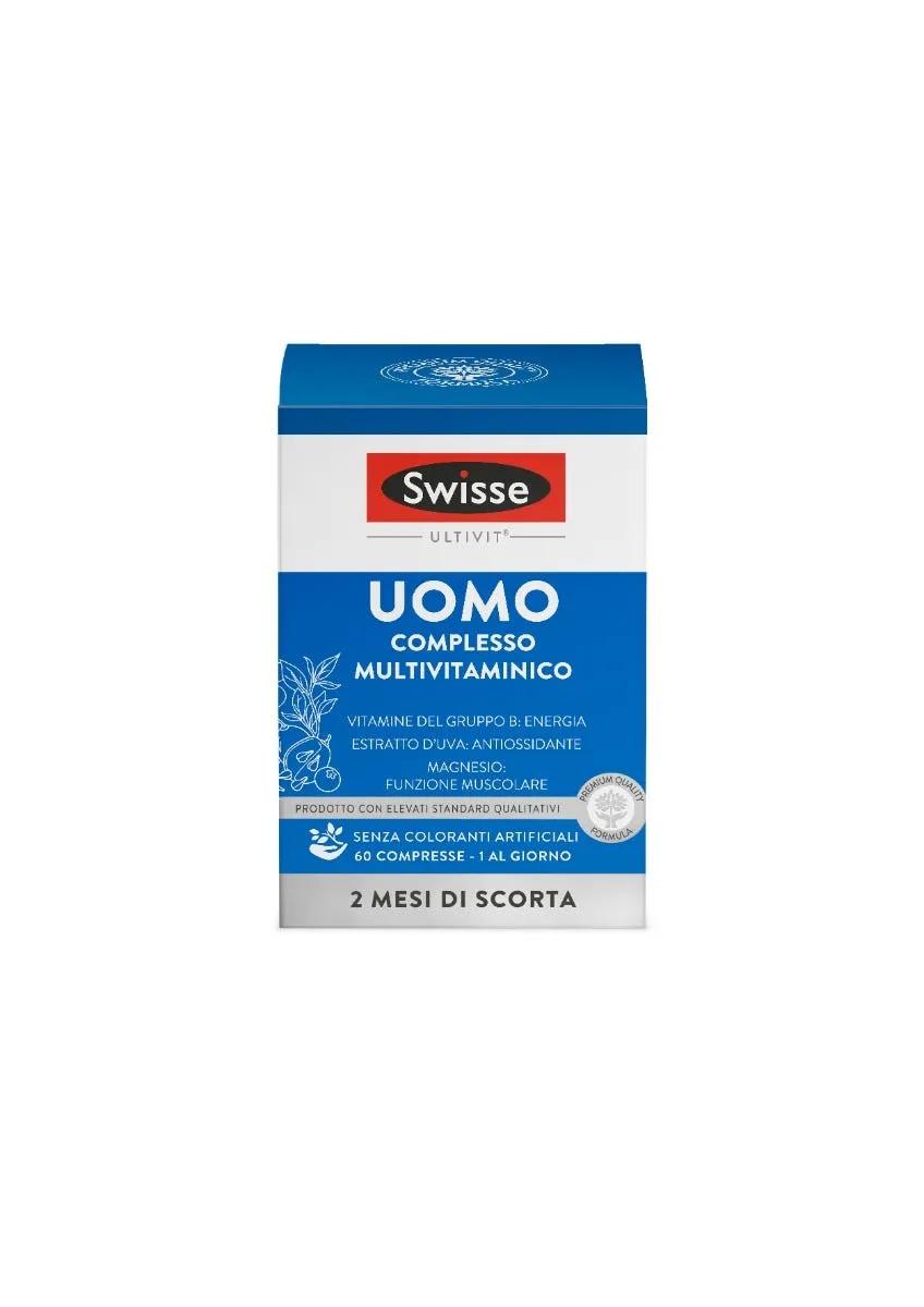 Swisse Multivitaminico Uomo Integratore di Vitamine 60 Compresse