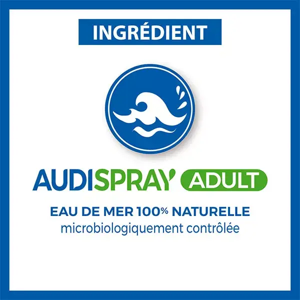 Audispray Adult Hygiène Régulière de l'Oreille 50ml