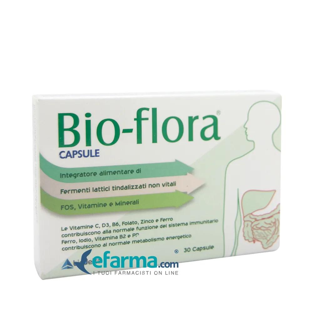 Bio-Flora Integratore Fermenti Lattici 30 Capsule