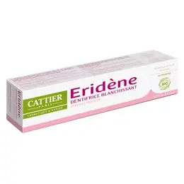 Cattier Eridène Dentifrice Blanchissant Gencives Fragiles 75ml