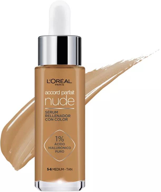 L&#39;Oréal Paris Accord Parfait Siero Colorato Tonalità 5-6 Medio-Scuro 30 ml