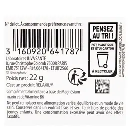 Juvamine Equilibre Nerveux Magnésium Marin Vitamine B6 30 comprimés