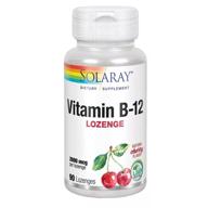 Solaray Vitamina B12 2000 mcg 90 Comprimidos Sublinguales