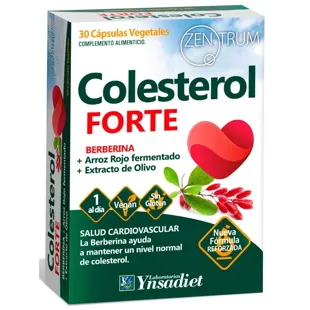 Ynsadiet Zemtrum Cholesterol Forte 30 Vegetable Capsules