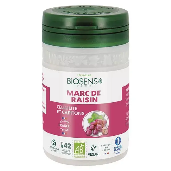 Biosens Organic Grape Marc Capsules 42 vegetarian capsules