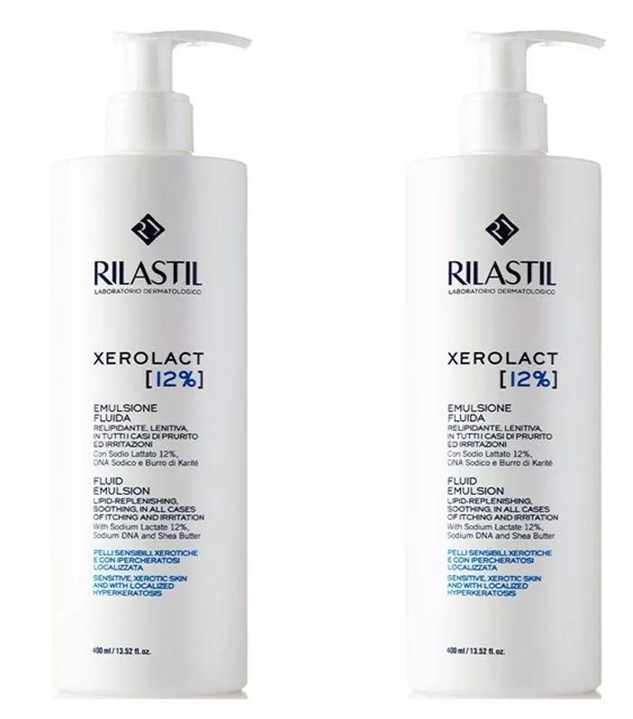 Rilastil Xerolact 12 Leche Hidratante Corporal 2x400 ml