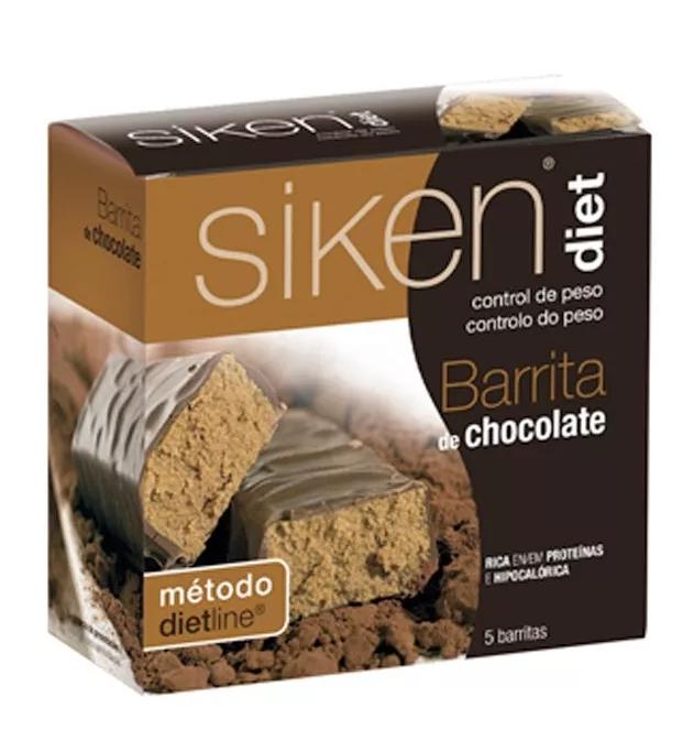 Siken Barra Chocolate 5 Unidades