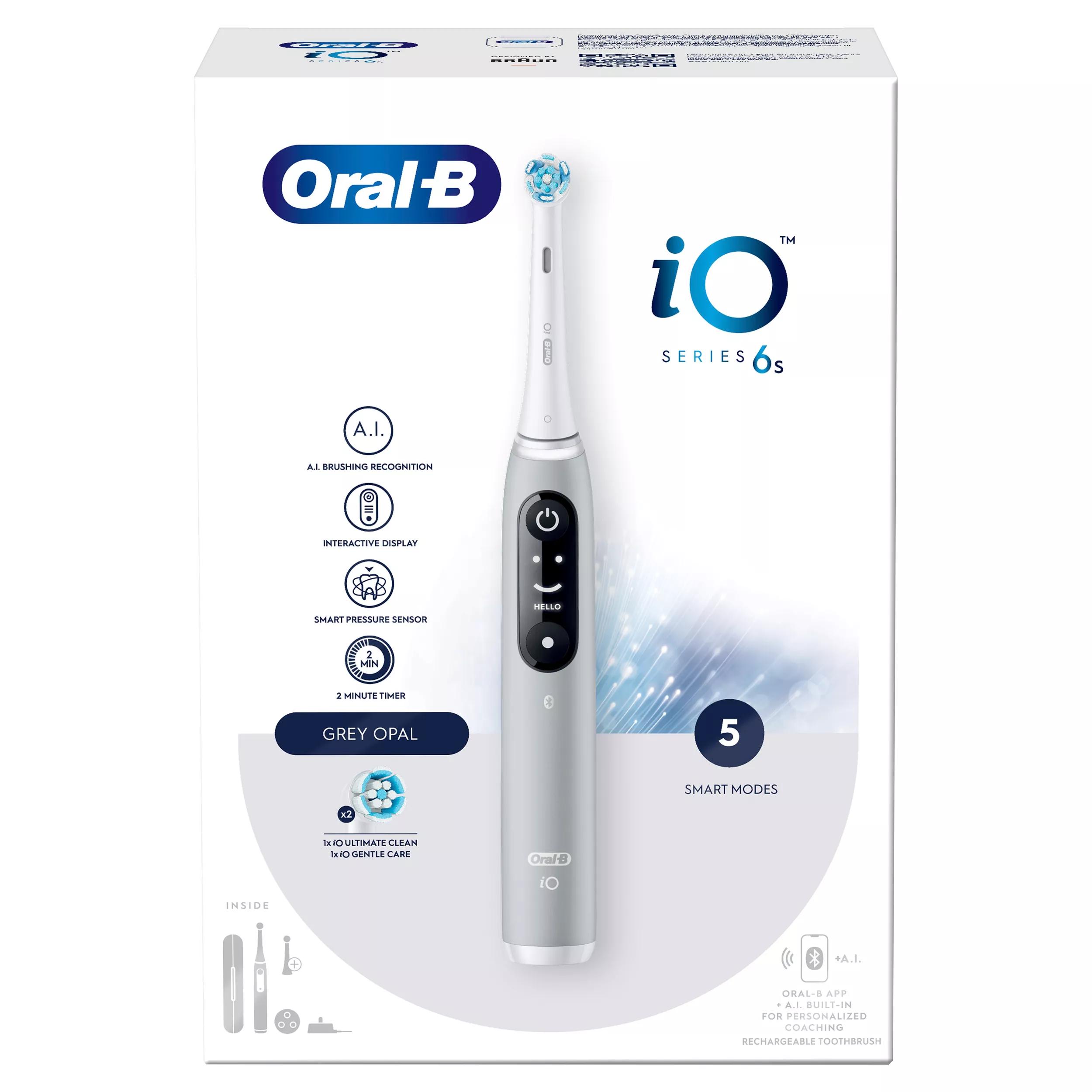 Oral-B Escova de Dentes Elétrica iO6 S Cinza