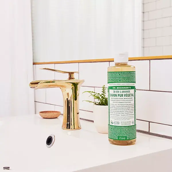 Dr Bronner's Savon Pur Végétal Amande "18 en 1" 473ml