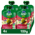 Hero Solo Bio Beutel Apfel, Erdbeere, Banane und Blaubeere 4x100 gr