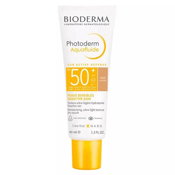 Bioderma Photoderm Aquafluide crème solaire SPF50+ Dorée 40ml