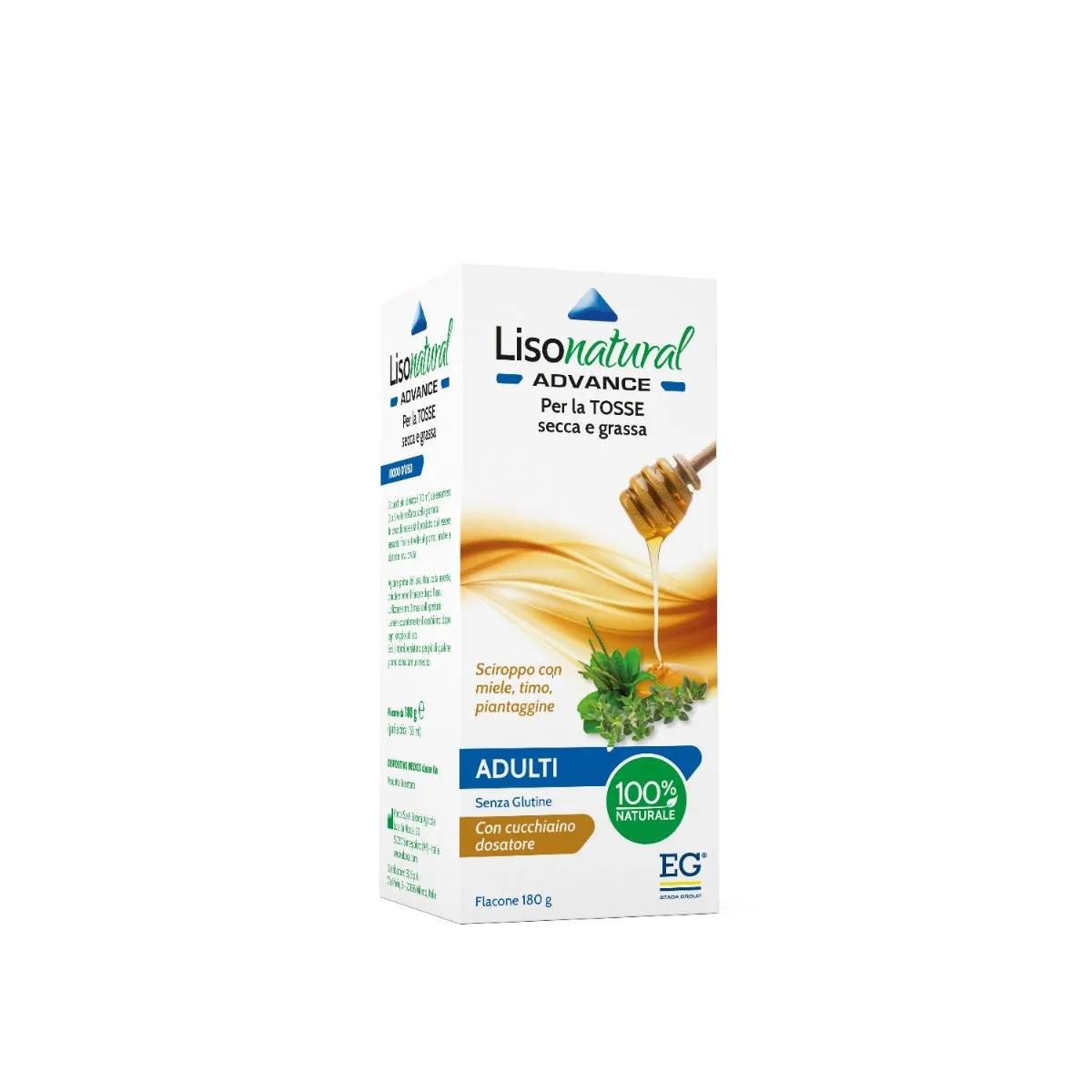 Lisonatural Advance Adulti Sciroppo Tosse Secca e Grassa 180 g