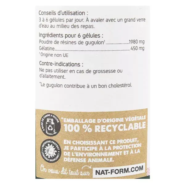Nat & Form Original Gugulon 200 gélules