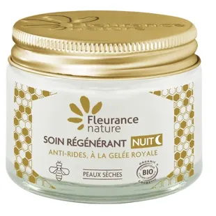 Fleurance Nature Regenerating Anti-Wrinkle Night Cream with Organic Royal Jelly 50ml