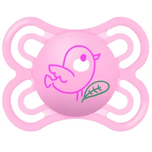 Mam Perfect Pink Silicone Pacifier 2-6m