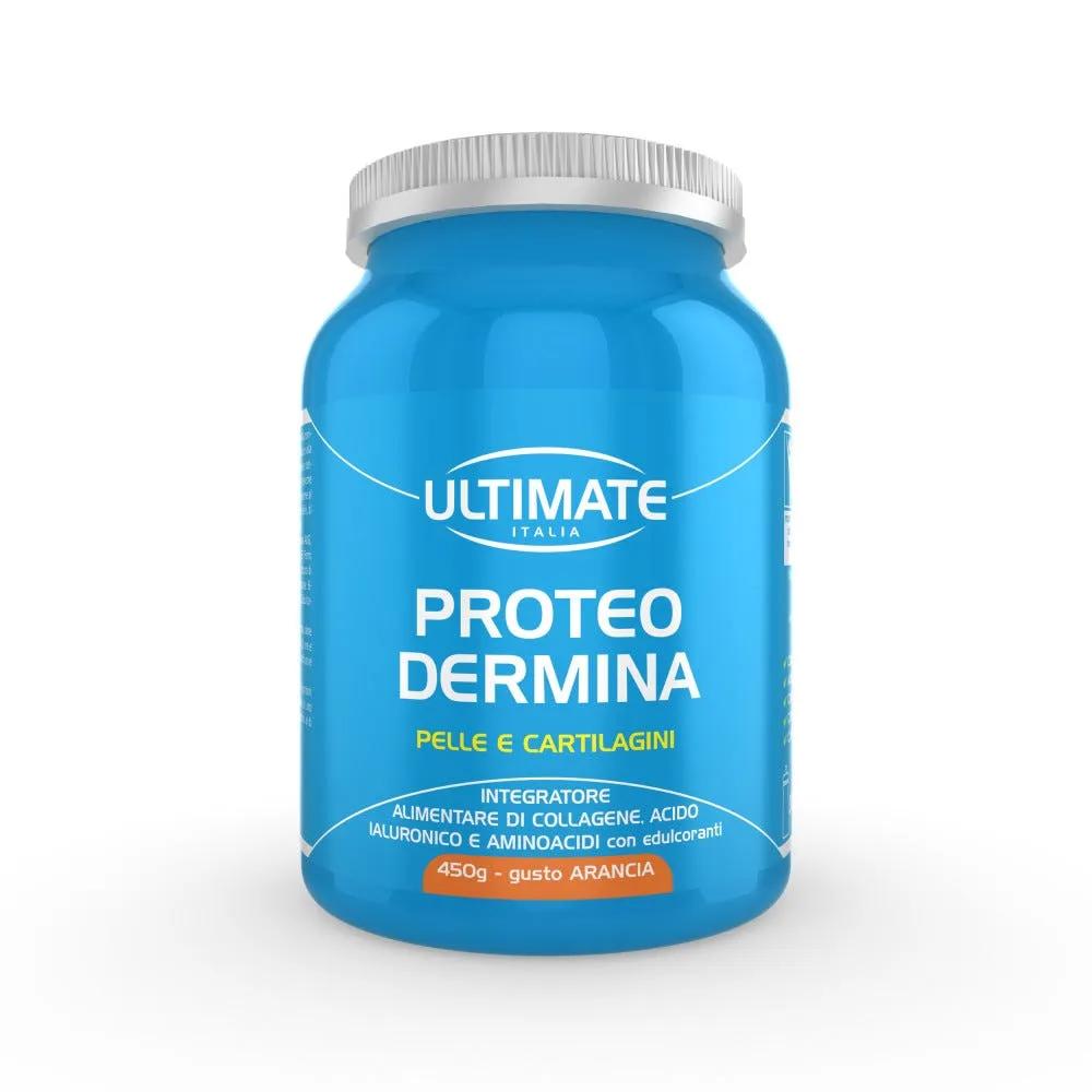 Ultimate Wellness Proteo Dermina Arancia Integratore Pelle 450 g