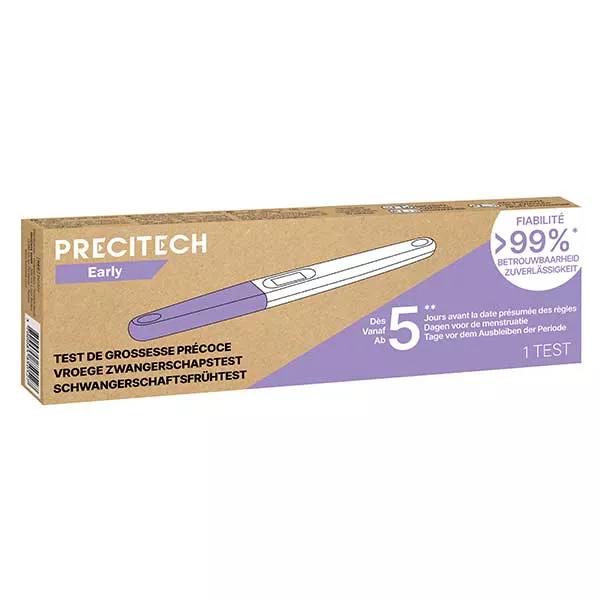 Prueba de embarazo precoz Precitech - 10mIU/mL hCG