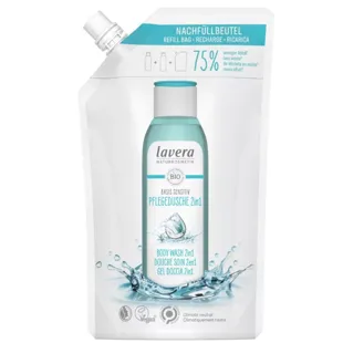 Lavera Basis Sensitiv Gel & Shampoo 2 in 1 Recharge 500 ml