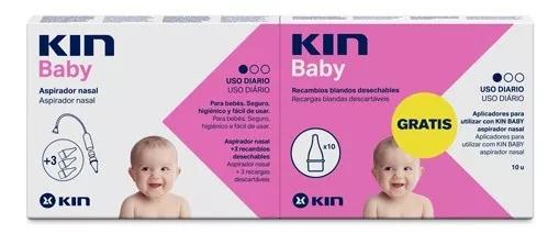 Kin Baby Aspirador Nasal + 10 Recambios Gratis
