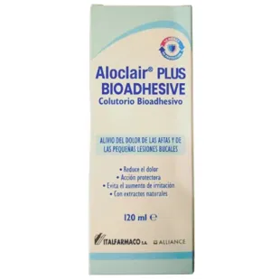 Aloclair Plus Bioadhesive Bioadhesive Mouthwash 120 ml