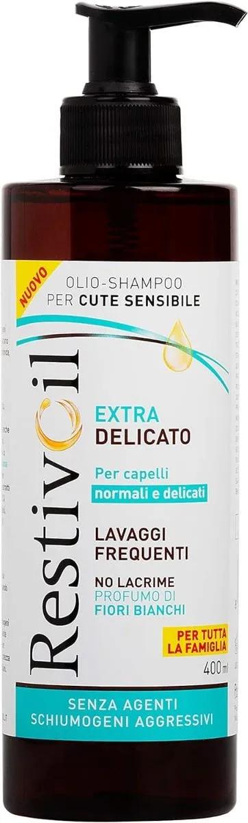 Restivoil Extra Delicato Olio Shampoo Capelli Normali e Delicati 400 ml