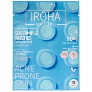 Iroha Nature Parches SOS Granos 18 uds