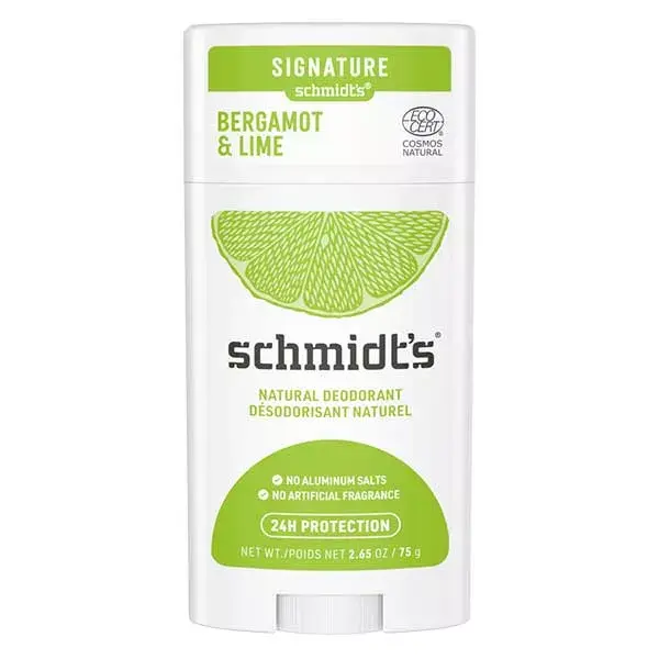 Schmidt's Deodorant Stick Bergamot & Lime 75g