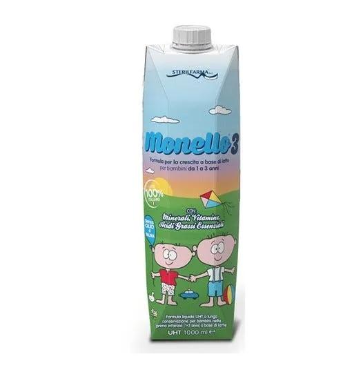 Sterilfarma Monello 3 Latte Liquido 1-3 Anni 1 L