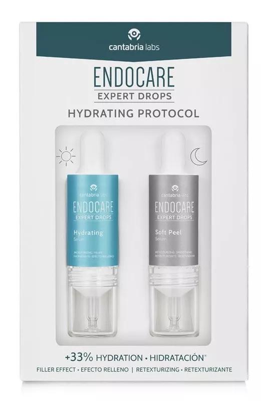 Endocare Expert Drops Protocolo Hidratante Hydrating 10ml + Soft Peel 10ml