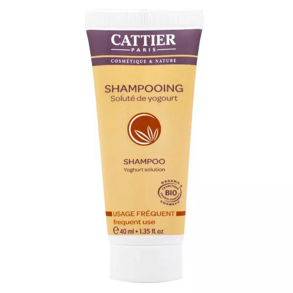 Champú Cattier con solución de yogur orgánico (40 ml)